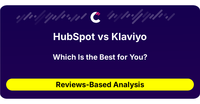 HubSpot vs Klaviyo (AI Analysis from 344 Review Data)