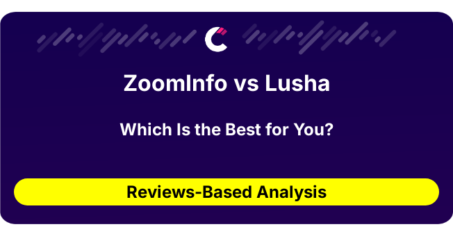ZoomInfo vs Lusha (AI Analysis from 141 Review Data)