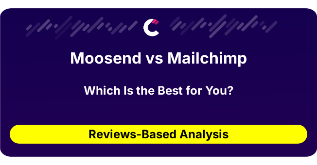 Moosend vs Mailchimp (AI Analysis from 668 Review Data)