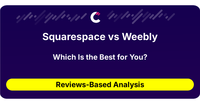 Squarespace vs Weebly (AI Analysis from 155 Review Data)