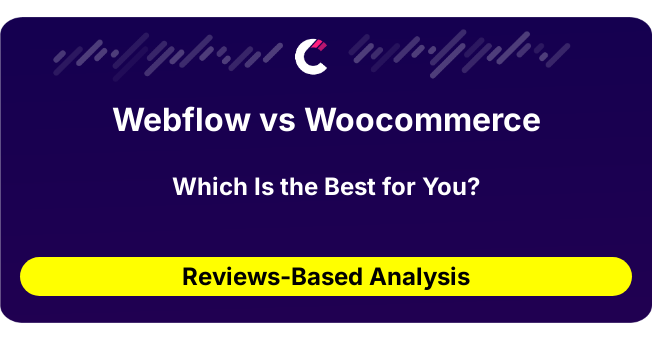 Webflow vs Woocommerce (AI Analysis from 75 Review Data)