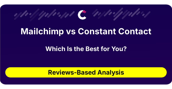 Mailchimp vs Constant Contact (AI Analysis from 905 Review Data)