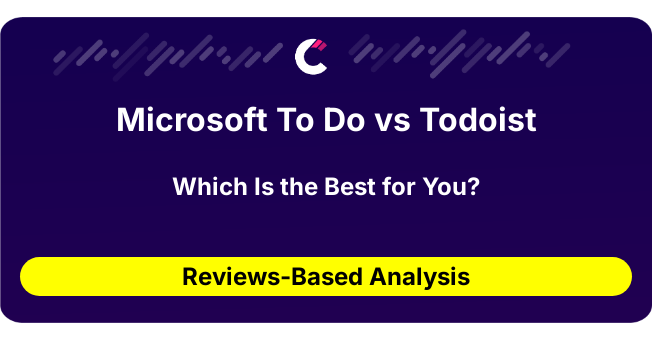 Microsoft To Do vs Todoist (AI Analysis from 13 Review Data)