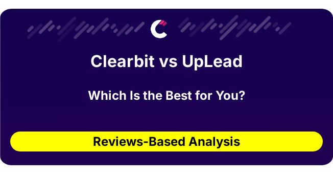 Clearbit vs UpLead (AI Analysis from 39 Review Data)