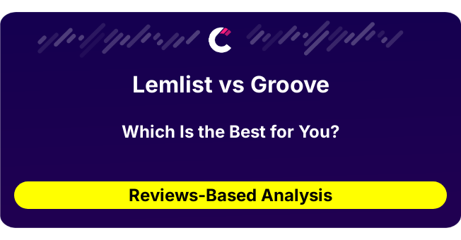 Lemlist vs Groove (AI Analysis from 44 Review Data)