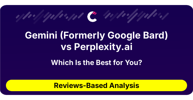 Gemini (Formerly Google Bard) vs Perplexity.ai (AI Analysis from 26 Review Data)