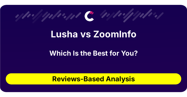 Lusha vs ZoomInfo (AI Analysis from 141 Review Data)