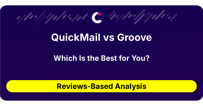 QuickMail vs Groove (AI Analysis from 40 Review Data)