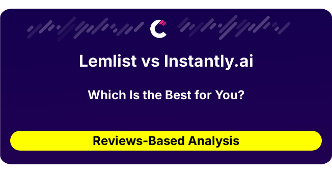 Lemlist vs Instantly.ai (AI Analysis from 42 Review Data)