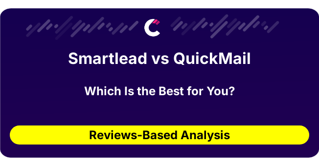 Smartlead vs QuickMail (AI Analysis from 23 Review Data)