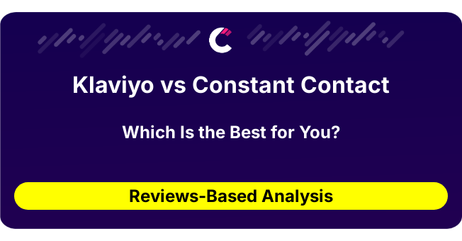 Klaviyo vs Constant Contact (AI Analysis from 286 Review Data)