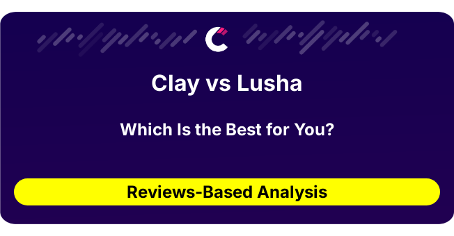 Clay vs Lusha (AI Analysis from 102 Review Data)