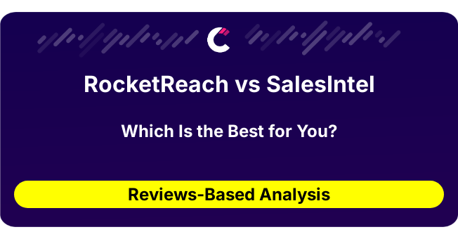 RocketReach vs SalesIntel (AI Analysis from 33 Review Data)