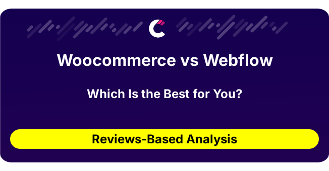 Woocommerce vs Webflow (AI Analysis from 75 Review Data)