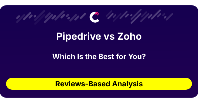 Pipedrive vs Zoho (AI Analysis from 302 Review Data)