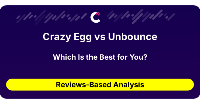 Crazy Egg vs Unbounce (AI Analysis from 41 Review Data)