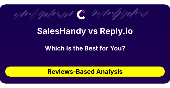 SalesHandy vs Reply.io (AI Analysis from 46 Review Data)