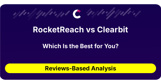 RocketReach vs Clearbit (AI Analysis from 30 Review Data)