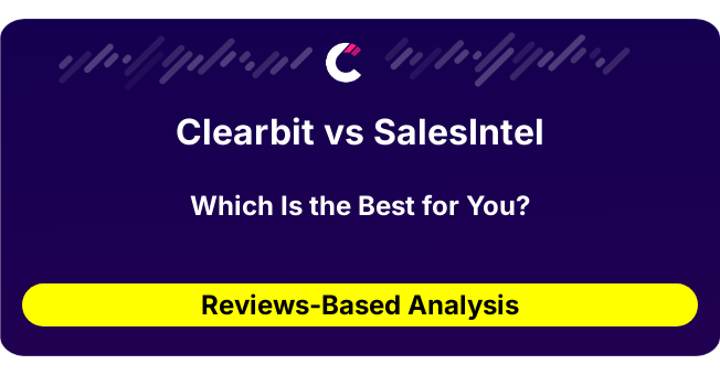 Clearbit vs SalesIntel (AI Analysis from 25 Review Data)