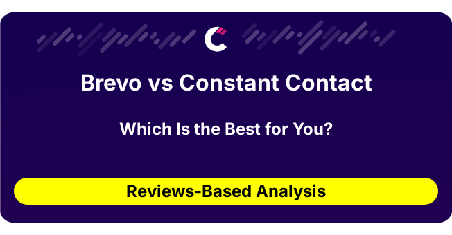 Brevo vs Constant Contact (AI Analysis from 266 Review Data)