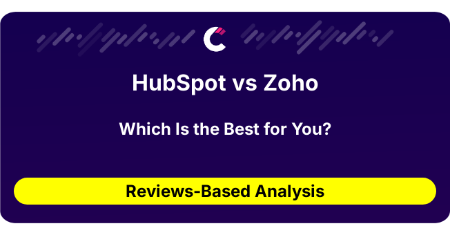 HubSpot vs Zoho (AI Analysis from 736 Review Data)