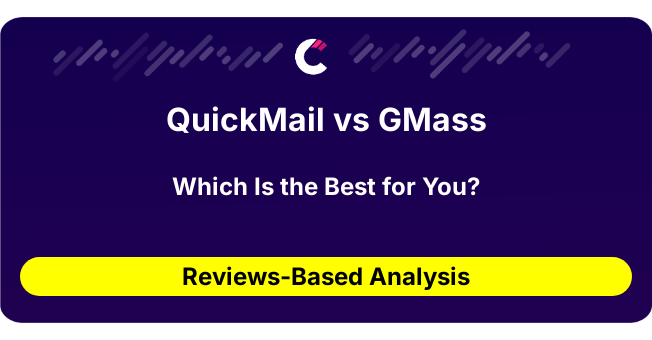 QuickMail vs GMass (AI Analysis from 40 Review Data)