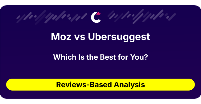 Moz vs Ubersuggest (AI Analysis from 183 Review Data)