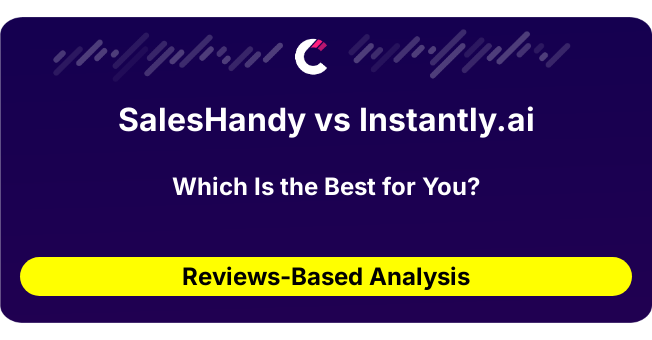 SalesHandy vs Instantly.ai (AI Analysis from 38 Review Data)