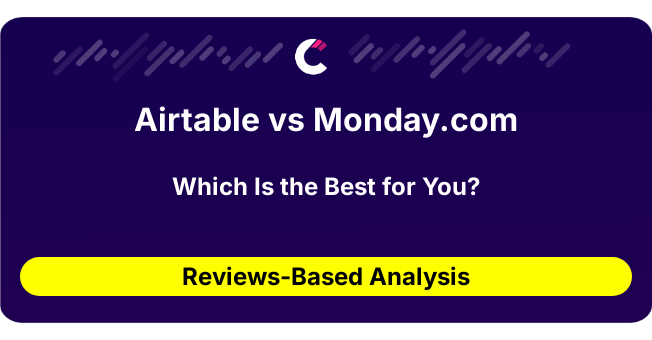 Airtable vs Monday.com (AI Analysis from 355 Review Data)