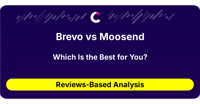 Brevo vs Moosend (AI Analysis from 29 Review Data)