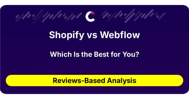 Shopify vs Webflow (AI Analysis from 141 Review Data)