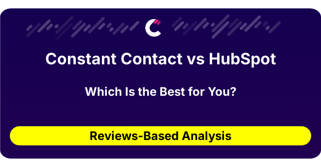 Constant Contact vs HubSpot (AI Analysis from 807 Review Data)