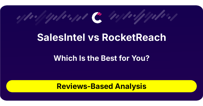 SalesIntel vs RocketReach (AI Analysis from 33 Review Data)