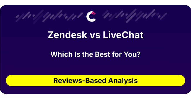 Zendesk vs LiveChat (AI Analysis from 483 Review Data)