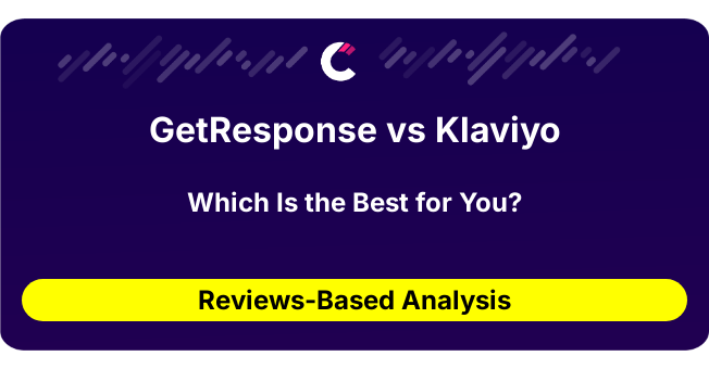 GetResponse vs Klaviyo (AI Analysis from 495 Review Data)
