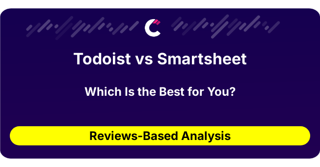 Todoist vs Smartsheet (AI Analysis from 42 Review Data)
