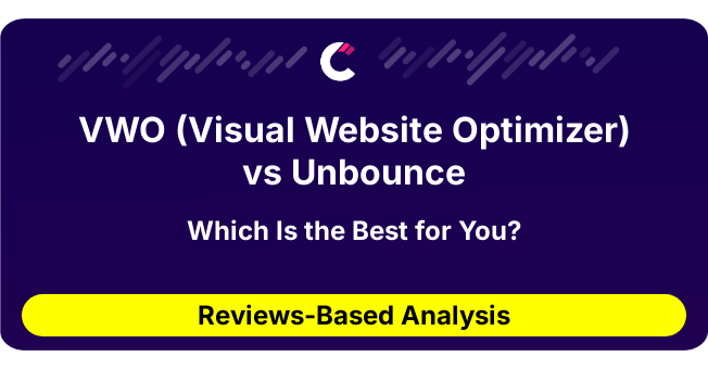 VWO (Visual Website Optimizer) vs Unbounce (AI Analysis from 61 Review Data)