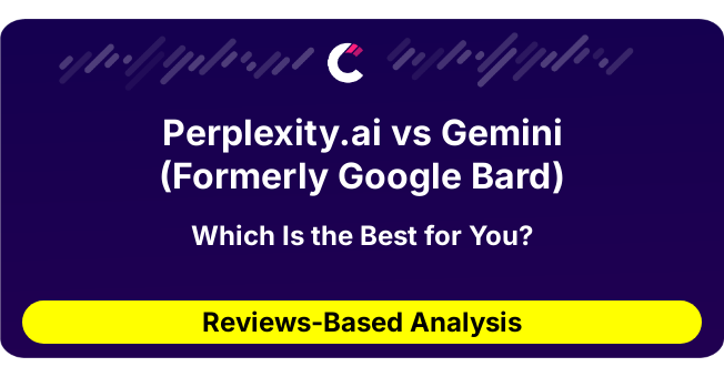 Perplexity.ai vs Gemini (Formerly Google Bard) (AI Analysis from 26 Review Data)