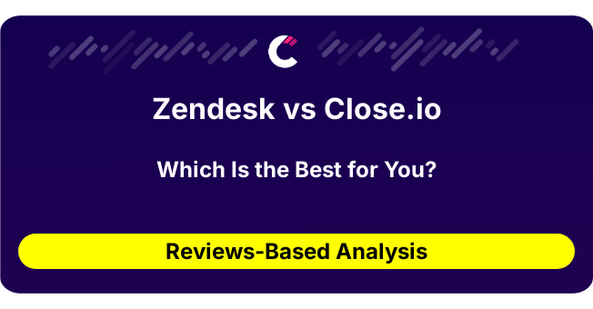 Zendesk vs Close.io (AI Analysis from 587 Review Data)