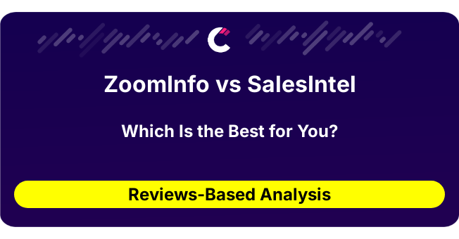 ZoomInfo vs SalesIntel (AI Analysis from 65 Review Data)