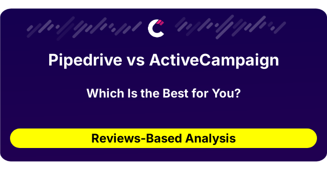 Pipedrive vs ActiveCampaign (AI Analysis from 460 Review Data)