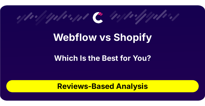 Webflow vs Shopify (AI Analysis from 141 Review Data)
