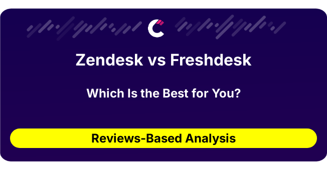 Zendesk vs Freshdesk (AI Analysis from 587 Review Data)