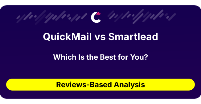 QuickMail vs Smartlead (AI Analysis from 23 Review Data)