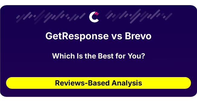 GetResponse vs Brevo (AI Analysis from 475 Review Data)
