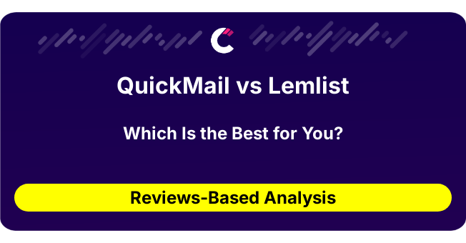 QuickMail vs Lemlist (AI Analysis from 44 Review Data)