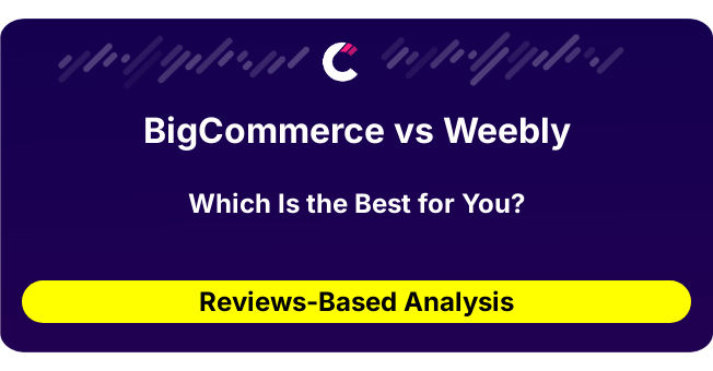 BigCommerce vs Weebly (AI Analysis from 144 Review Data)