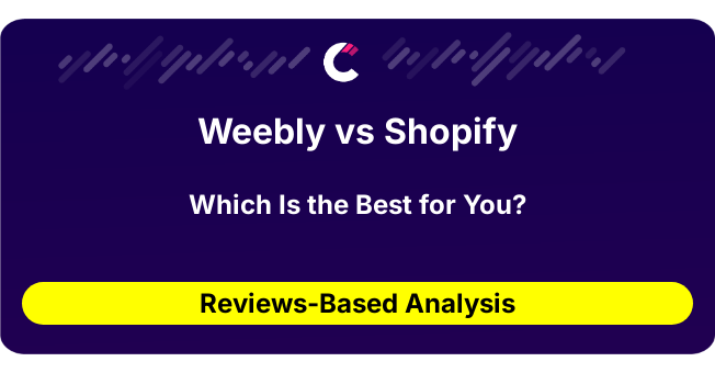 Weebly vs Shopify (AI Analysis from 160 Review Data)