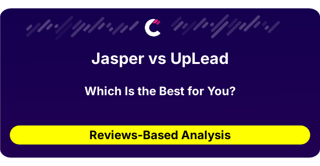Jasper vs UpLead (AI Analysis from 55 Review Data)