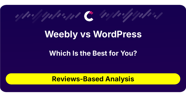 Weebly vs WordPress (AI Analysis from 68 Review Data)